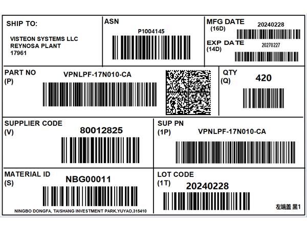 Plug In Container Label Container Internal Photo Container External Photo